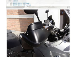 Deflectores de Cubremanos BMW R 1200 GS / ADV (fibra 