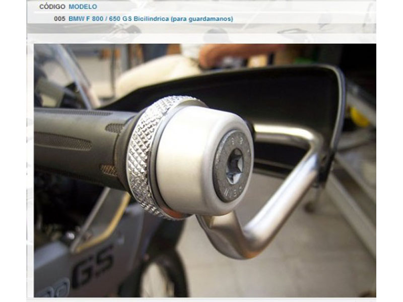 C/ Velocidad BMW F 800 / 650 GS Bicilindrica (para guardamanos) 