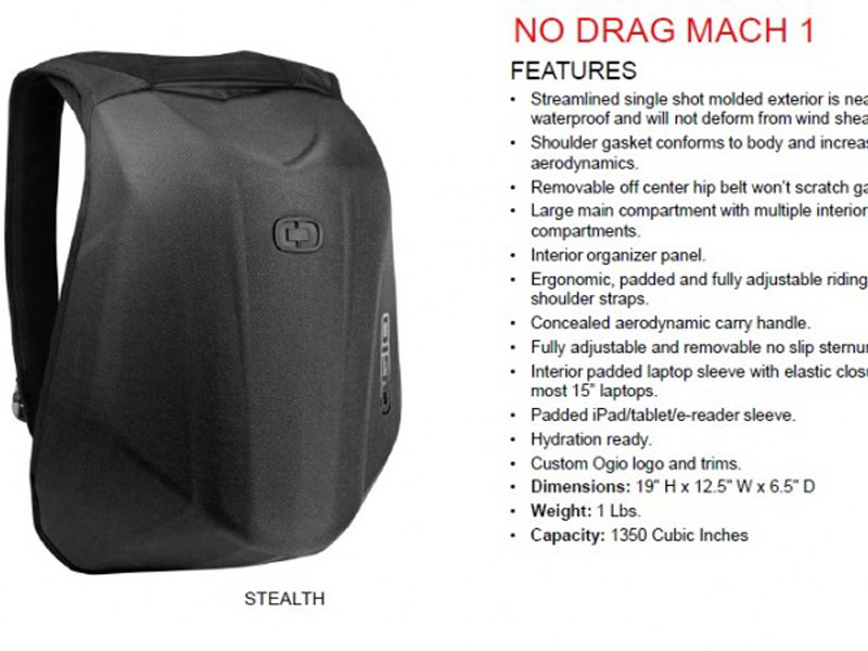 NO DRAG MACH 1