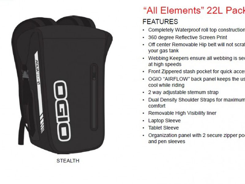 “All Elements” 22L Pack