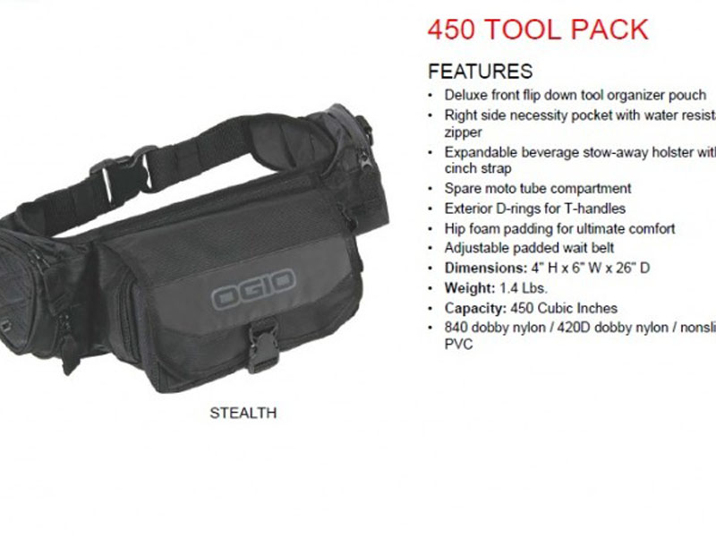 450 TOOL PACK