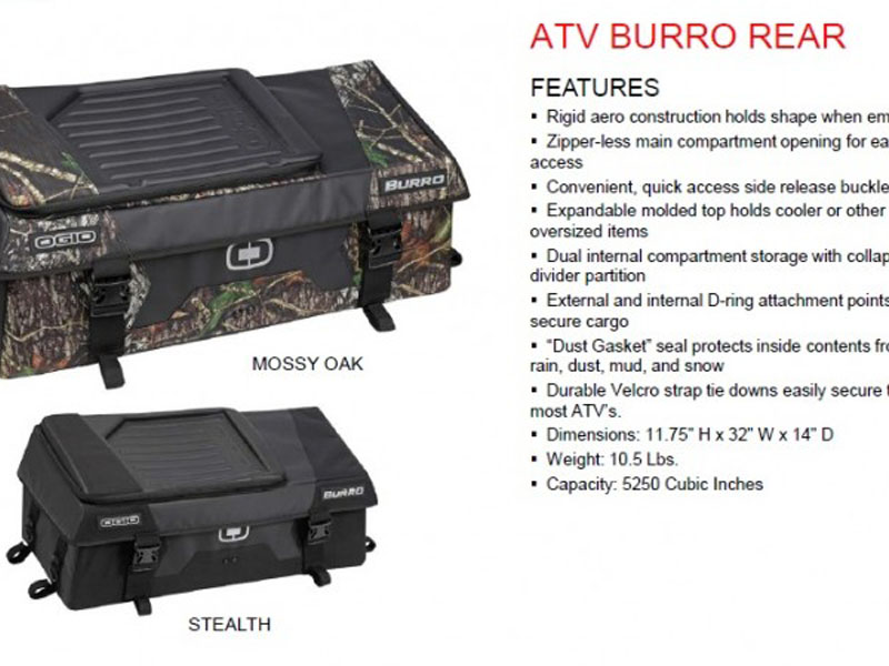 ATV BURRO REAR