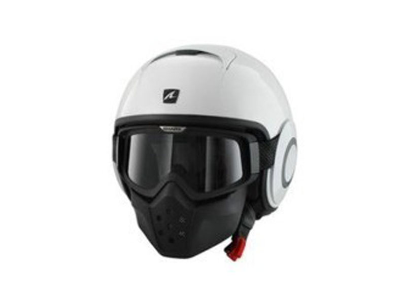 Casco Shark RAW ( Blanco )