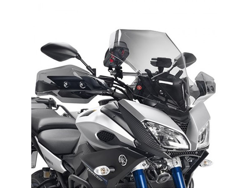 EXTENSION EN PLEXIGLAS AHUMADO, PARA PARAMANOS ORIGINALES MT-09 TRACER (15 > 17)