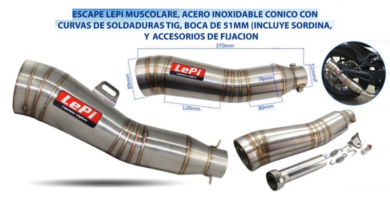 ESCAPE LEPI MUSCOLARE
