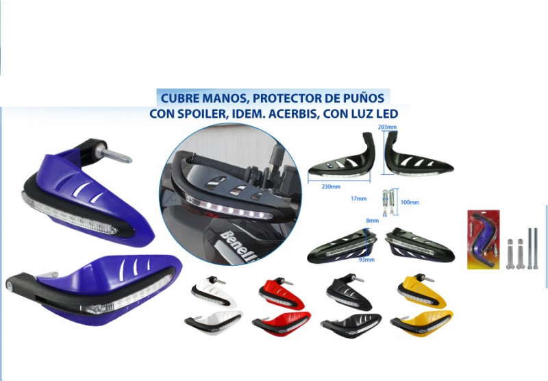 CUBRE MANETAS DE ALUMINIO