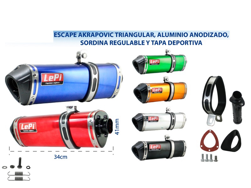 ESCAPE DEPORTIVO TRIANGULAR LEPI
