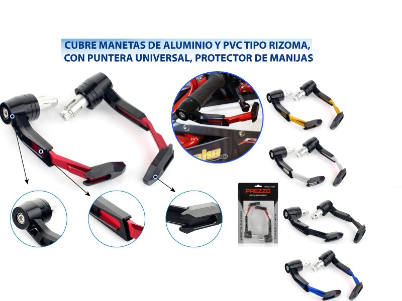 CUBRE MANETAS ALUMINIO Y PCV