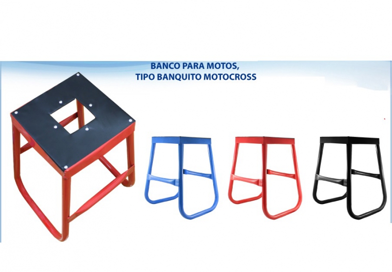 BANCO PARA MOTO TIPO MOTOCROSS