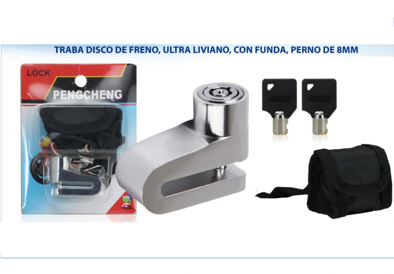 TRABA DISCO DE FRENO CON FUNDA