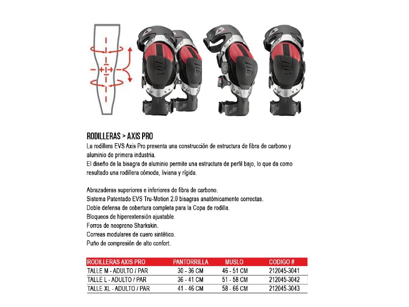 Rodilleras AXIS PRO