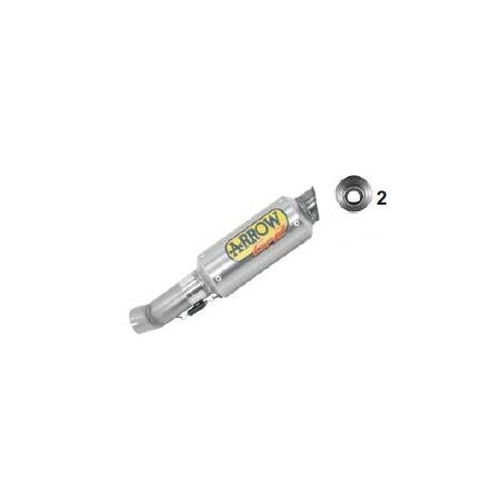 Escape Tit. + Rac Acc.Inox Gp2 Kawasaki Zx-10 11