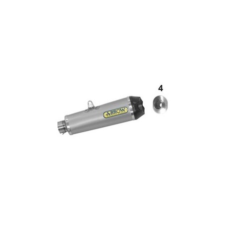 Silenc. S1000 Rr 09-13 Homolog Works Titanio Carbono