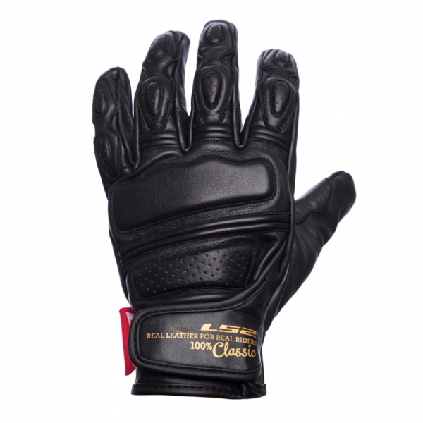 GUANTE LS2 MOTO CORTO ESSENTIAL NEGRO