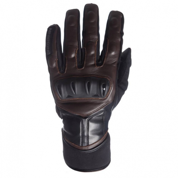 GUANTE LS2 LARGO ARGOS MARRON NEGRO