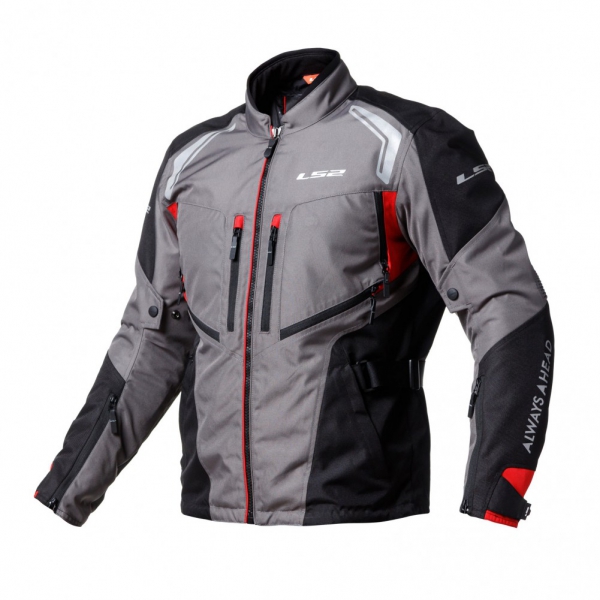 CAMPERA LS2 CORDURA GALLANTE GRIS