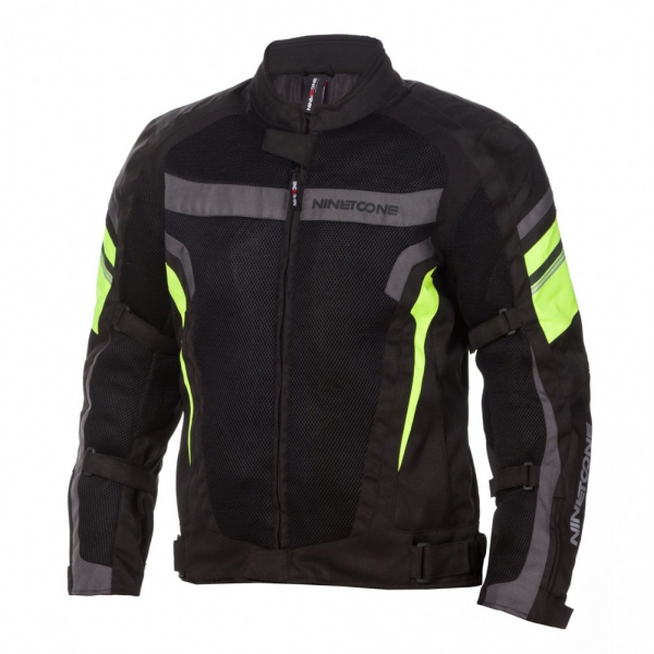 CAMPERA NINETONE CORDURA 4S NEGRO FLUO