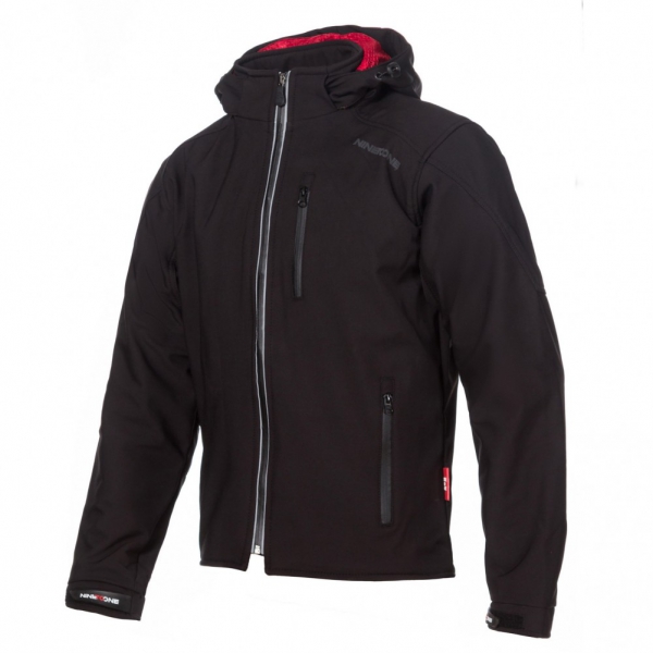 CAMPERA NINETONE SOFTSHELL DINAMIC NEGRA