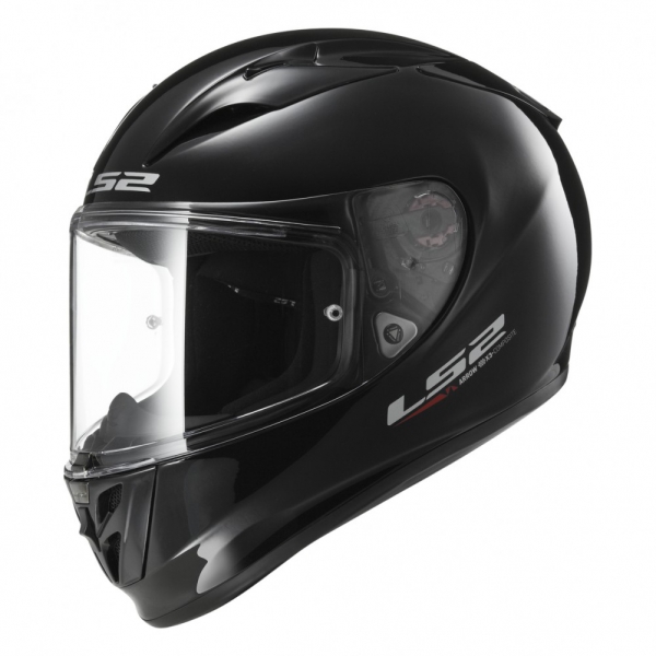 CASCO 323 ARROW R MONO NEGRO BRILLO