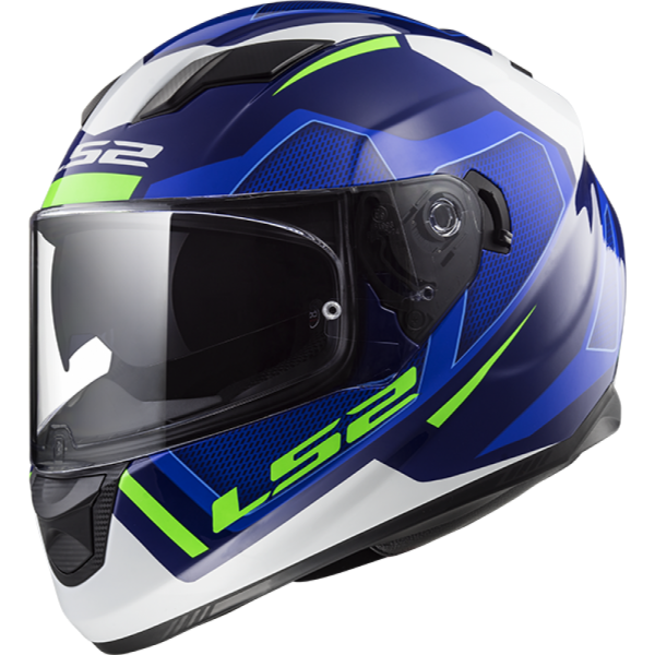 CASCO 320 STREAM EVO AXIS AZUL BLANCO
