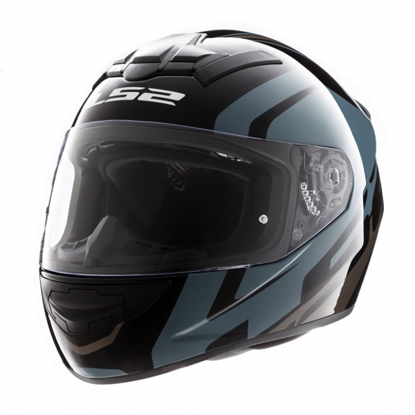 CASCO 352 ROOKIE TOUR NEGRO GRIS