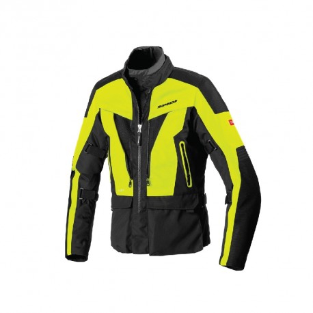Campera Touring Voyager 4 Negra Y fluor M/XL/XXL/XXXL