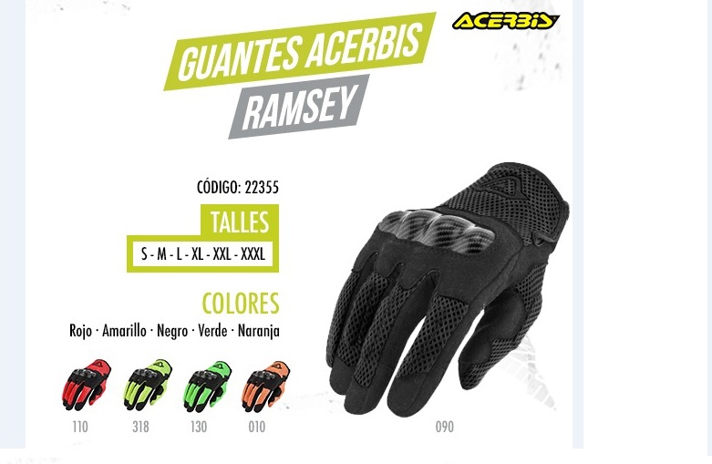 Guantes Ramsay