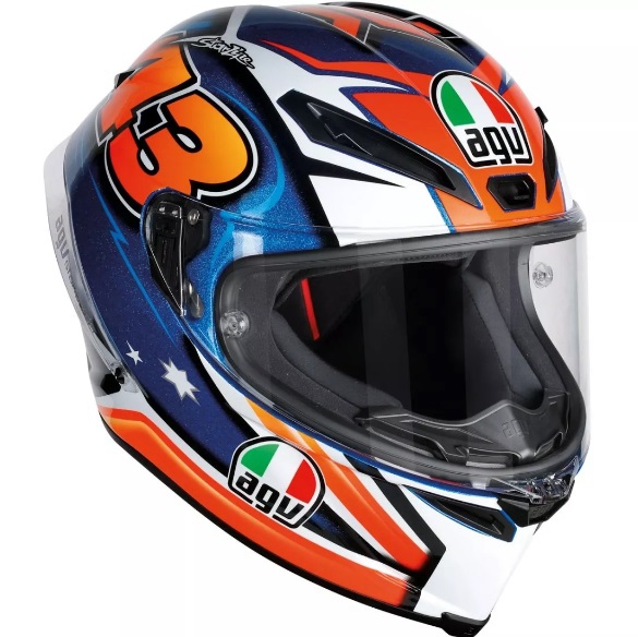 Casco Integral Pista Agv Corsa R Miller 2016 Importado