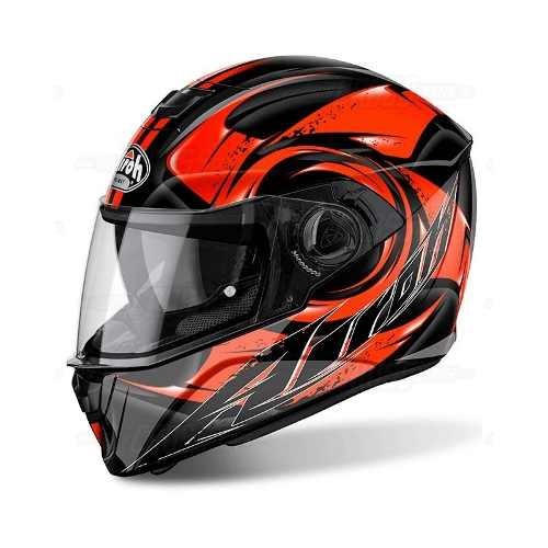 CASCO AIROH STORM ANGER NARANJA