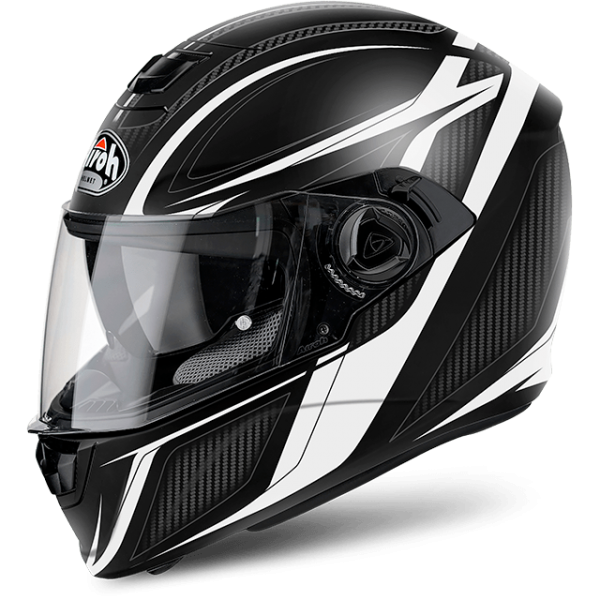 CASCO AIROH STORM SHARPEN WHITE MATT