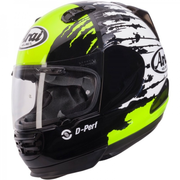 CASCO ARAI REBEL SPLASH GREEN