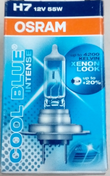 Lampara OSRAM H7 12v/55w (MOTO)