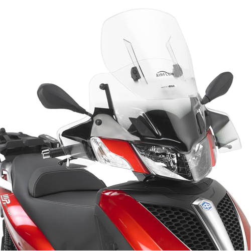 PARABRISA AIRFLOW PIAGGIO MP3 YOURBAN 125-300 (11 > 16) - TRANSPARENTE