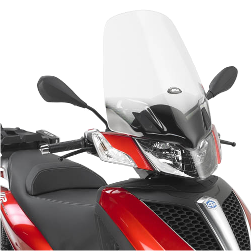 PARABRISA CON SPOILER PIAGGIO MP3 YOURBAN 125-300 (11 > 16) - TRANSPARENTE