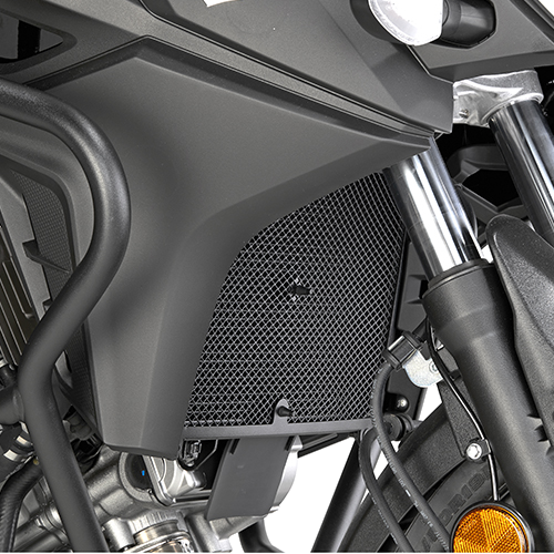 PROTECTOR RADIADOR ESPECIFICO EN ACERO INOXI. NEGRO SUZUKI DL 650 V-STROM (17)