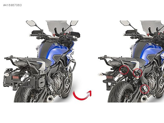 SOPORTE LATERAL V35 YAMAHA MT-07 TRACER (16 - 17)