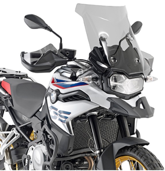 PARABRISAS ELEVADO KAPPA BMW F 750 GS - F 850 GS 2019- FUME INCLUYE SOPORTE D5129KITK