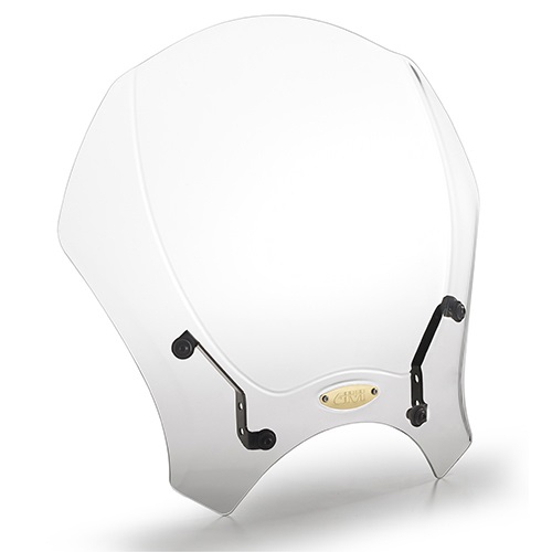 PARABRISA UNIVERSAL TRANSP. (35 X 41 CM) (COMBINAR CON ANCLAJE ESPECIF. PARA CADA MOTO)