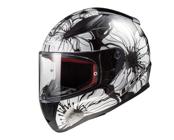 CASCO 353 RAPID POPPIES BLANCO NEGRO
