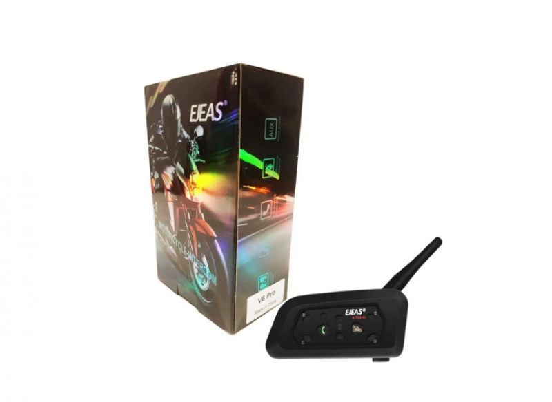 Intercomunicador V6 Pro Ejeas Bluetooth