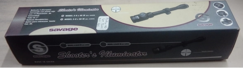 Mira telescopica Savage 3-9 X 40 IR