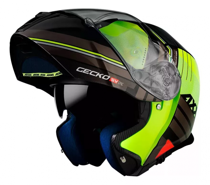Casco Rebatible Axxis Gecko Epic B3 ULTIMAS UNIDASDES TALLE S M