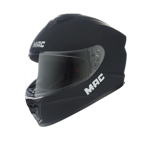 Casco Mac 801 Starter Solid Negro - Mate