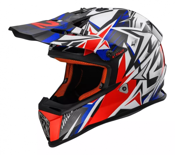 Casco Cross Ls2 437 Fast Strong Enduro