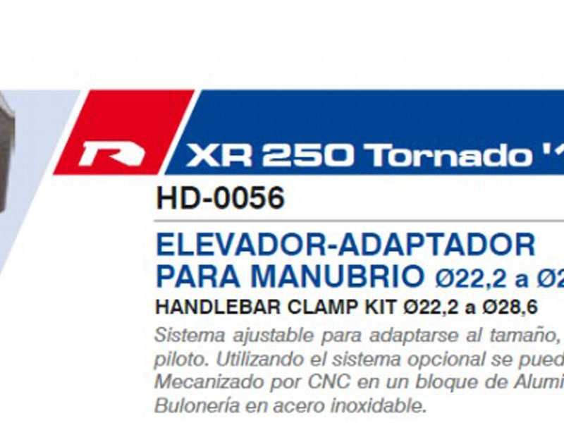 XR 250 Tornado '10